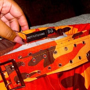 PrettyLittleThing Camo Pants New With Tags